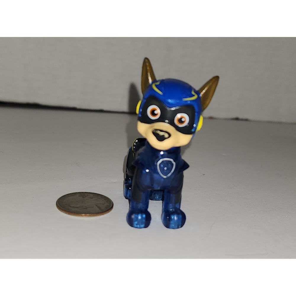 Paw Patrol Chase Mighty Pups Movie Replacement Toy Figure Translucent‎ body